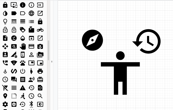 illustration: diagrams-draw.io-add-font-awesome-material