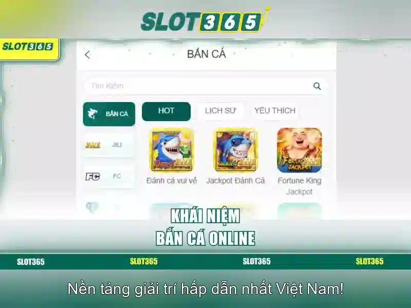 Trải nghiệm người chơi tại Slot365
