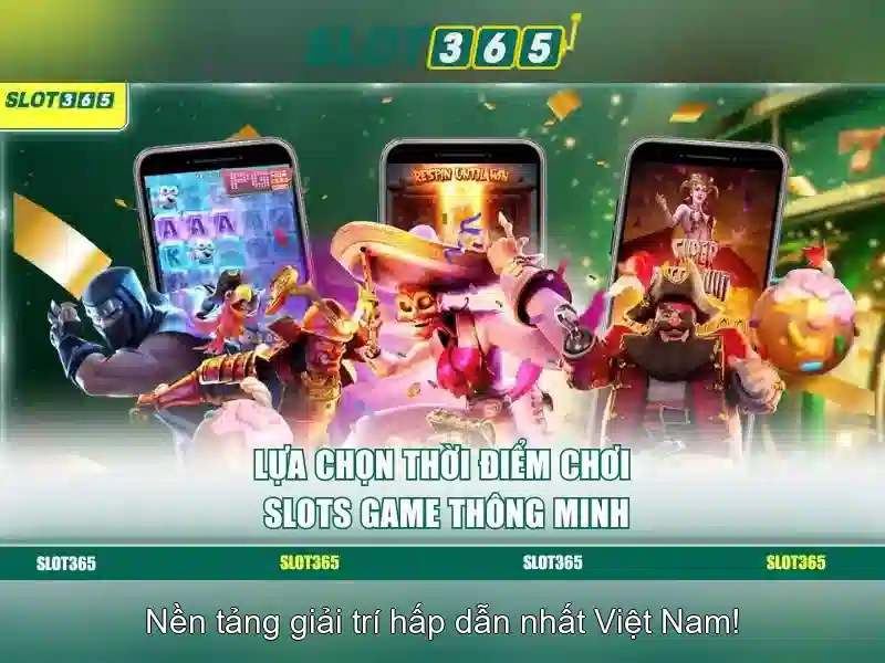 Cac tro choi noi bat tai Slot365\n